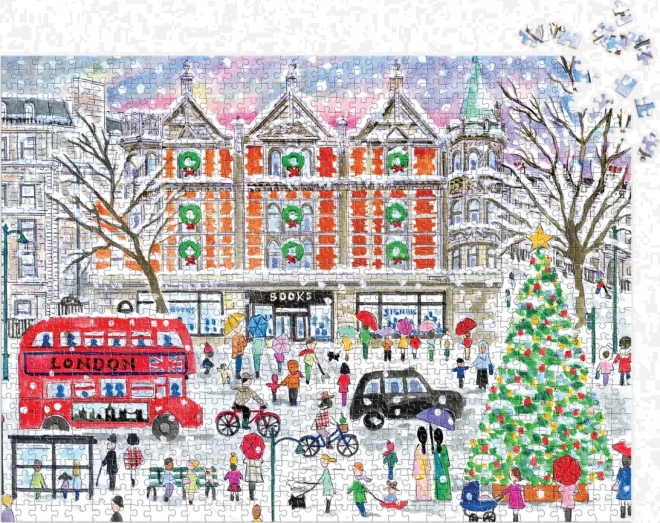 Puzzle Natale a Londra 1000 pezzi Galison