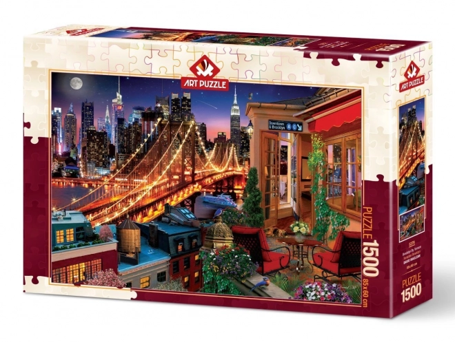 Puzzle Brooklyn dalla terrazza 1500 pezzi