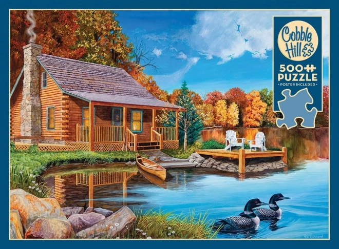 Puzzle Jezero potáplic 500 pezzi