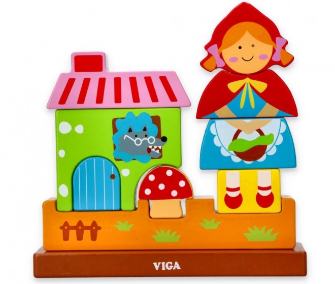 Cubetti magnetici Cappuccetto Rosso