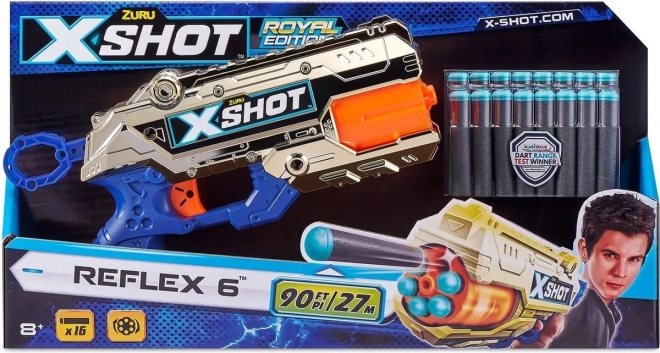 Pistola d'Oro Zuru X-Shot Reflex 6