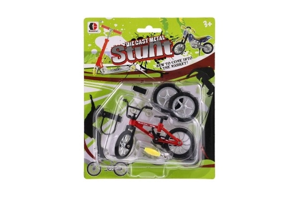 Bicicletta da Dita 10cm in Plastica - 3 Colori