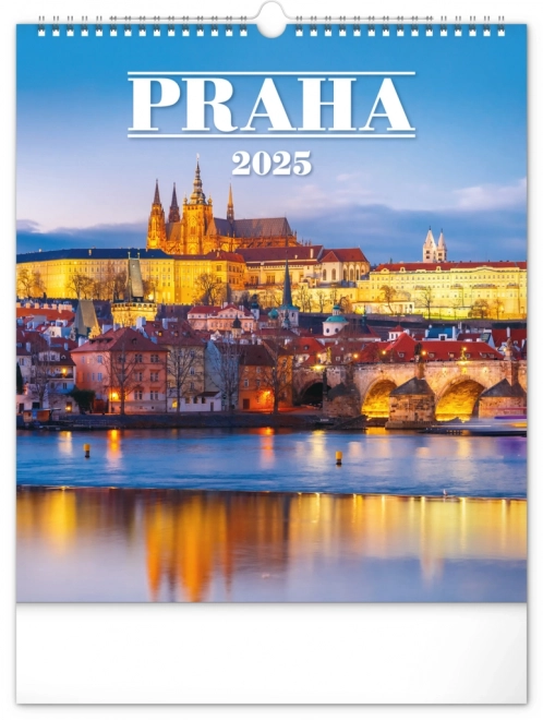 Calendario da Parete Praga 2025