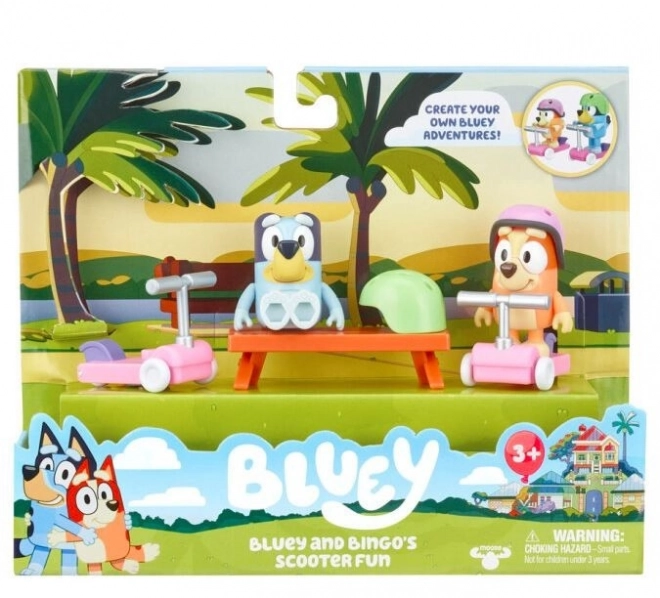 Set per il gioco sul monopattino Bluey