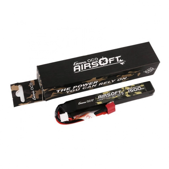 Batteria per airsoft Gens Ace LiPo 7,4V 1500mAh