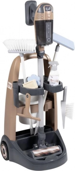 Carrello per piccola addetta alle pulizie con aspirapolvere Rowenta