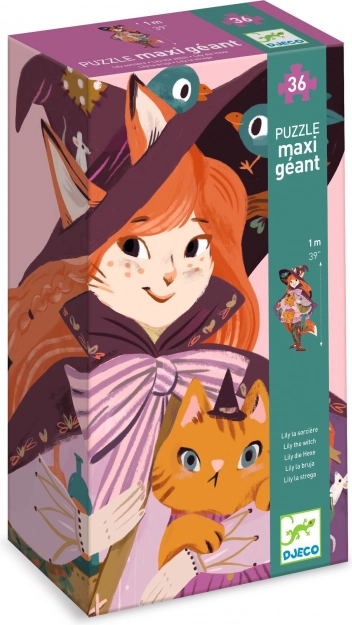 Puzzle gigante strega Lily di Djeco