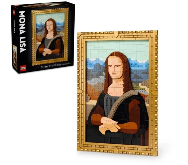 Arte LEGO Mona Lisa