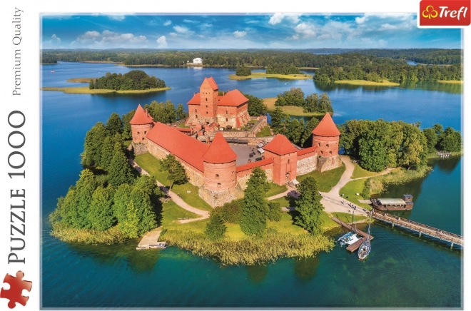 Puzzle Castello di Trakai, Lituania 1000 Pezzi