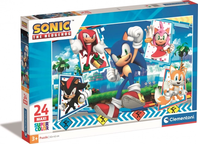 Puzzle Maxi 24 Pezzi Super Sonic