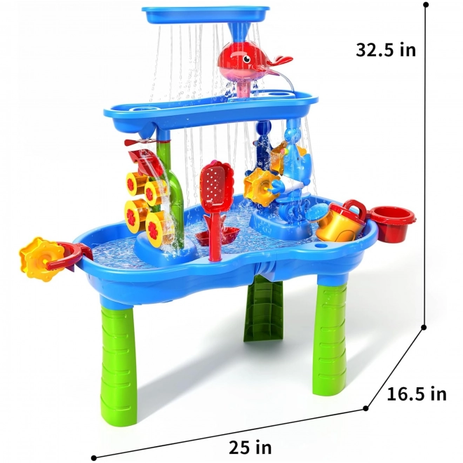 Woopie tavolo d'acqua XL divertimento con acqua e sabbia