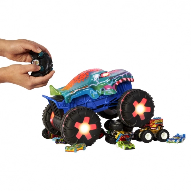 Camion Monster TRUCKS Mega Wrex luci e suoni