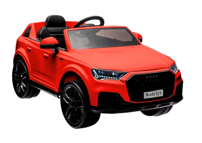 Auto Elettrico Audi Q7 Rosso Laccato