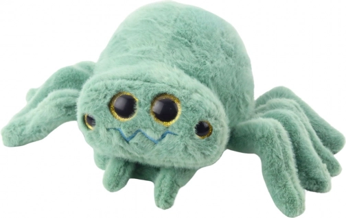 Giocattolo di peluche ragno verde 32 cm