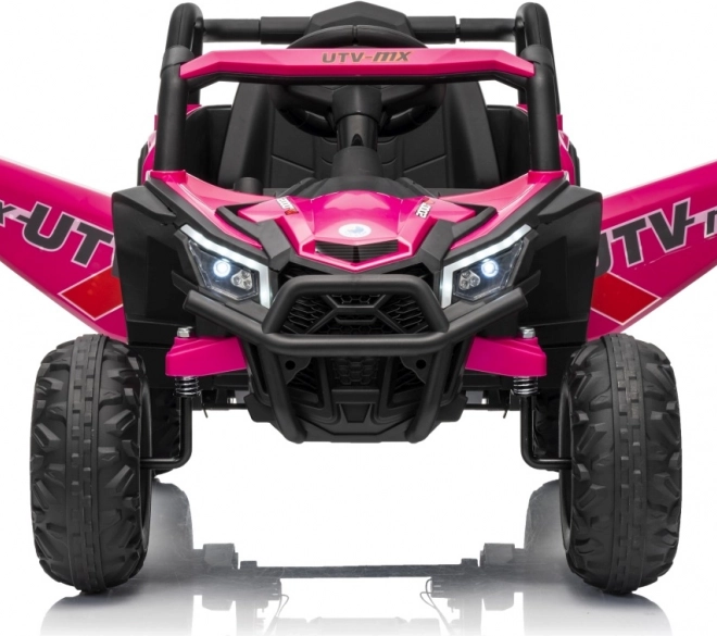 Auto elettrico per bambini Buggy Madman UTV-MX rosa