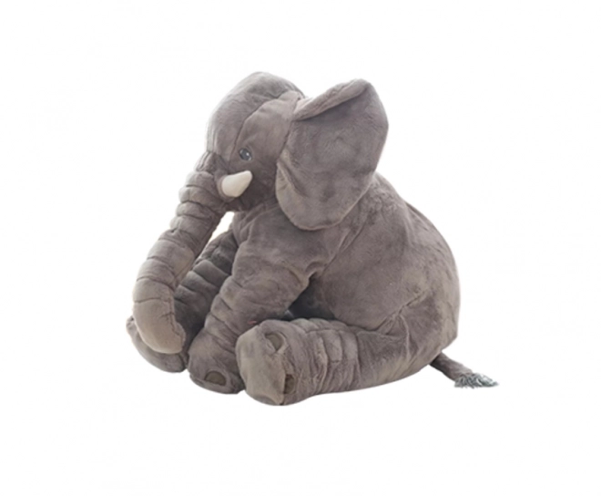 Grande peluche elefante grigio