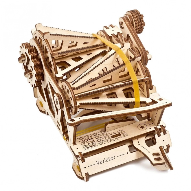 Puzzle 3D Meccanico in Legno con Variatore STEM di Ugears