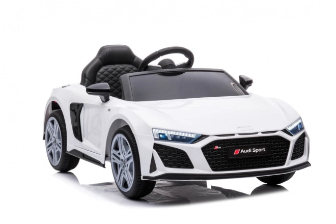 Auto a batteria Audi R8 bianco