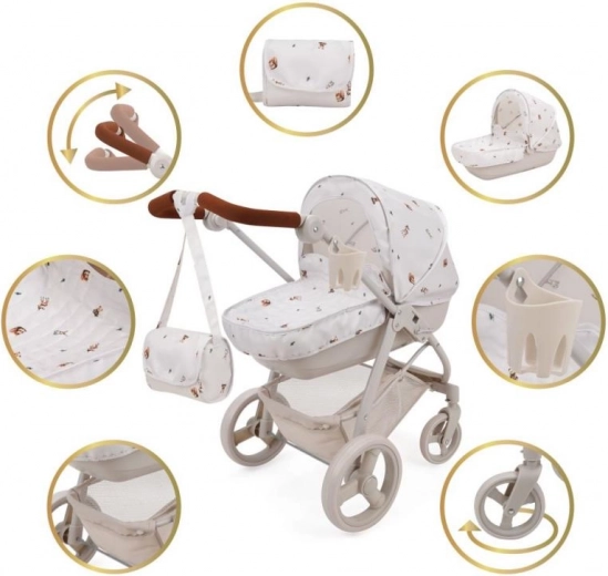 Controllo agevole con ruota anteriore piroettante