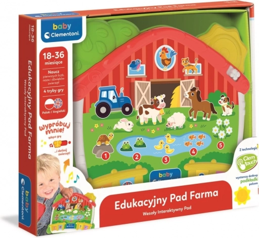 Clementoni Baby pad educativo fattoria