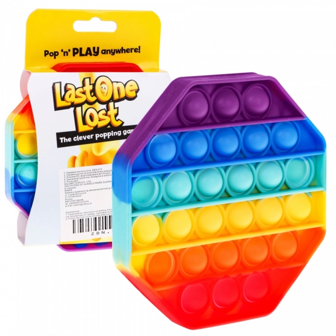 Giocattolo antistress in silicone con 28 bolle per bambini e adulti – Quadrato