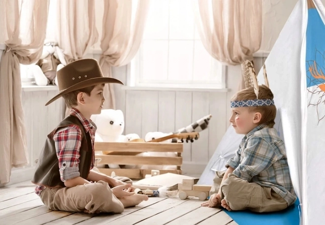Tenda Tipi Teepee per Bambini ECOTOYS