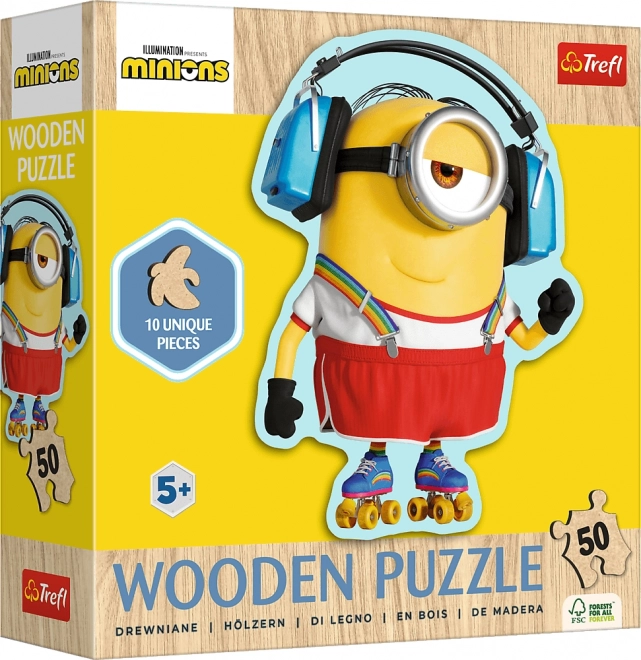 Puzzle in legno Minions: Cattivissimo Minion 50 pezzi