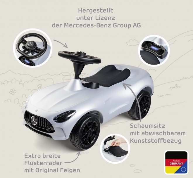 Macchinina Cavalcabile Mercedes AMG GT per Bambini