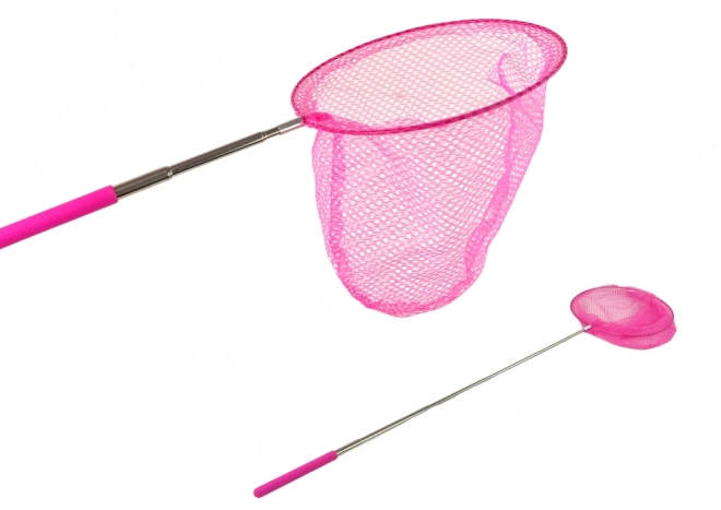 Rete per insetti pieghevole telescopica 85 cm rosa