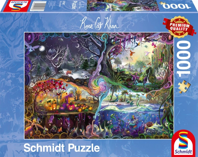 Puzzle Portale dei Quattro Mondi 1000 Pezzi