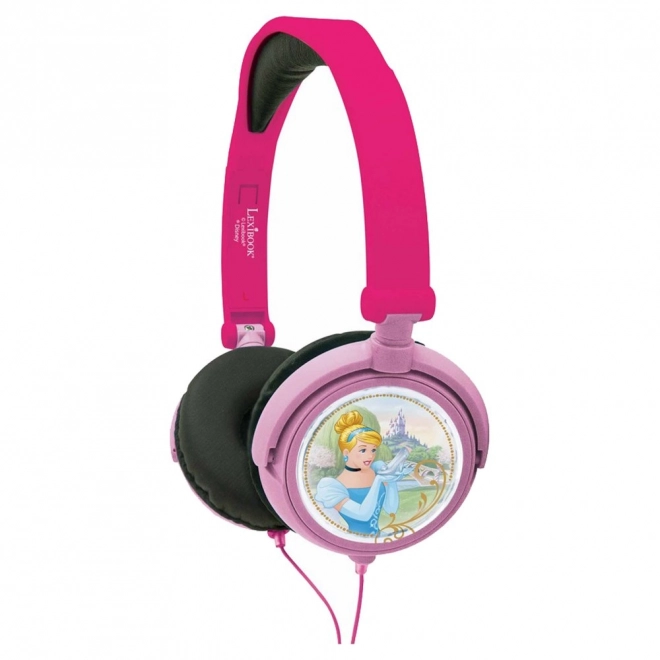 Cuffie pieghevoli con filo Disney Principesse