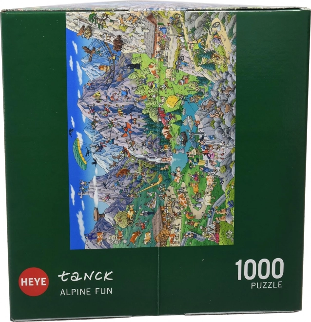 Puzzle HEYE Alpi Divertenti 1000 Pezzi