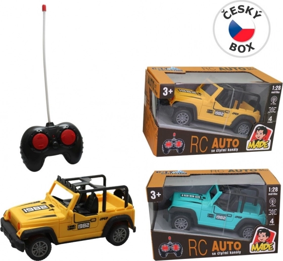 Auto Jeep telecomandata - nero