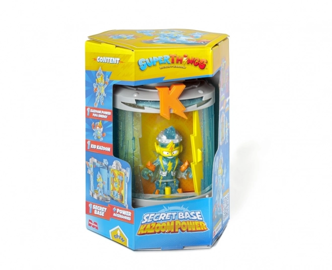 Figura SuperThings La Base Segreta Kazoom Power