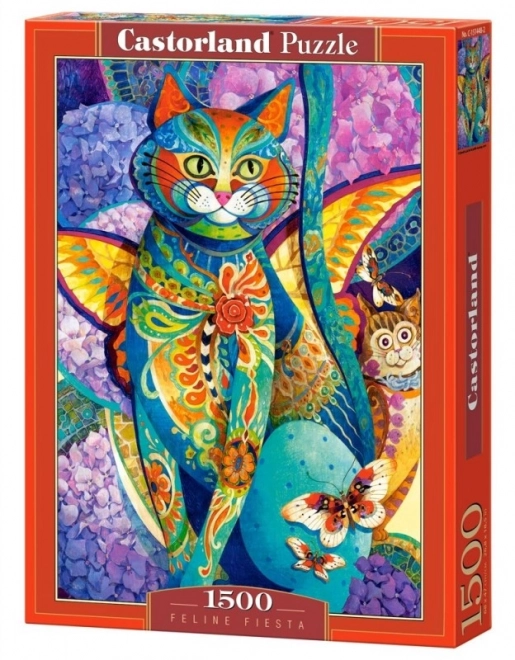 Puzzle 1500 pezzi Feline Fiesta