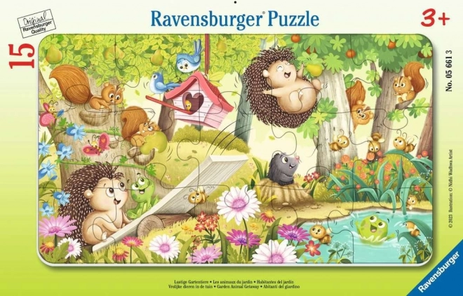 Puzzle da giardino RAVENSBURGER 15 pezzi