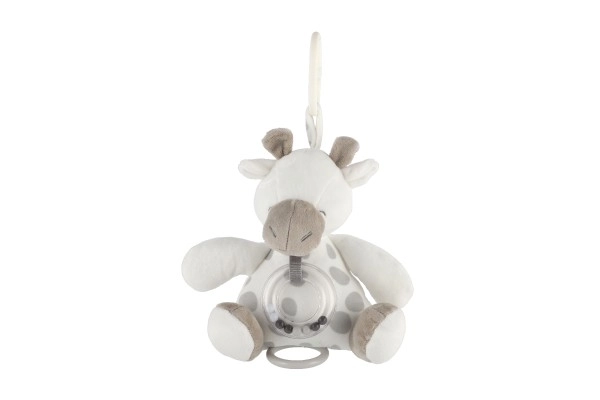 Carillon Giraffa 18 cm grigio-bianco