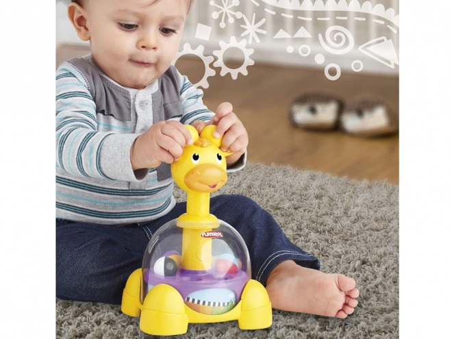 Gioco Giraffa Spinning Con Palline Playskool