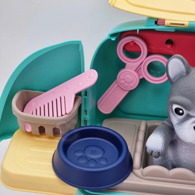 Zaino Trasportabile Salone di Bellezza per Cani WOOPIE 2 in 1