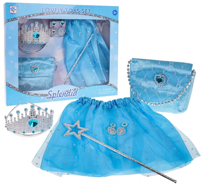 Set da Principessa con Vestito e Accessori