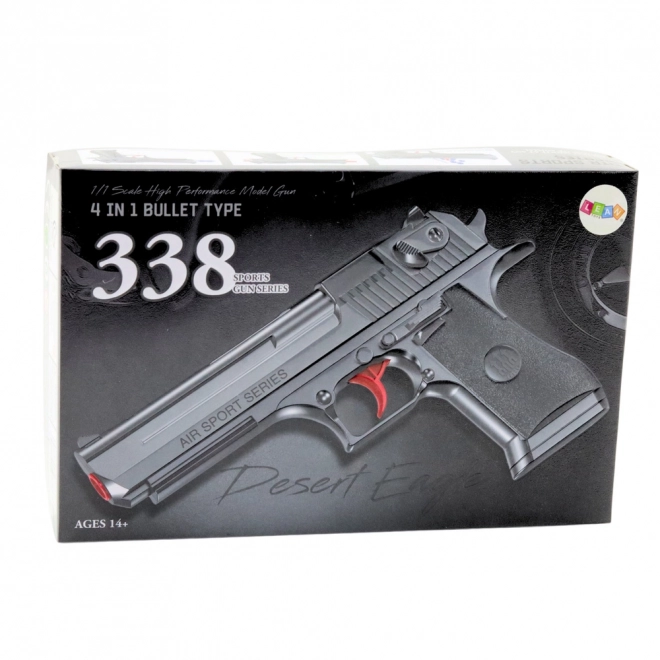 Pistola sportiva con proiettili in schiuma e palline d'acqua