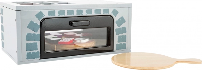 Forno per pizza in legno con accessori Small Foot