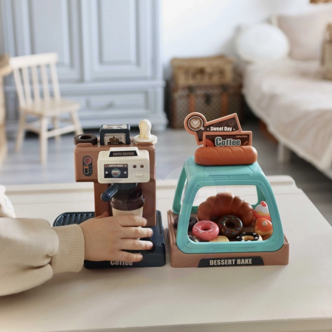 Caffettiera con vetrina per dolci Woopie