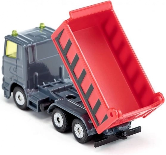 Due cassoni ribaltabili con sponde apribili