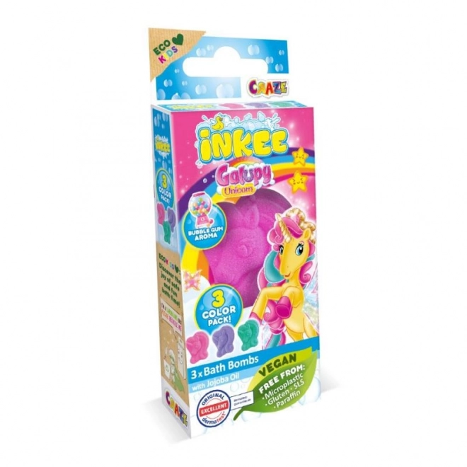 Mini bomba da bagno unicorno Galupy