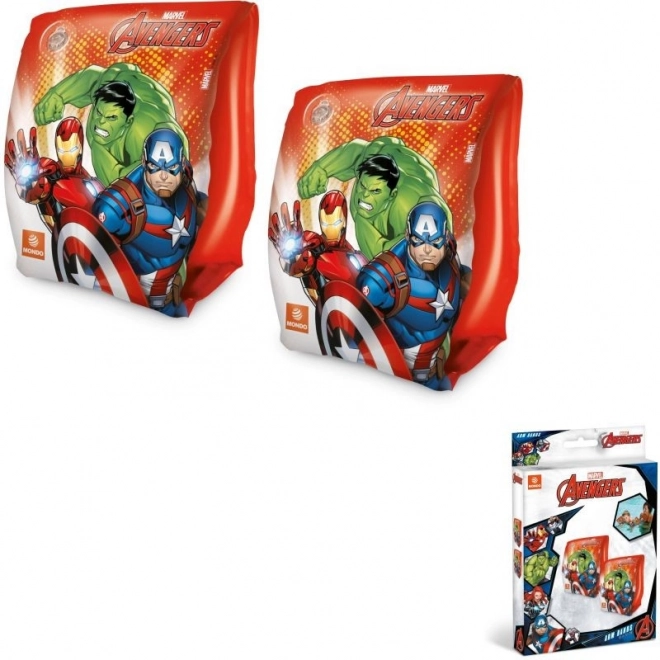 Braccioli gonfiabili Avengers 23x15 cm per bambini 2-6 anni