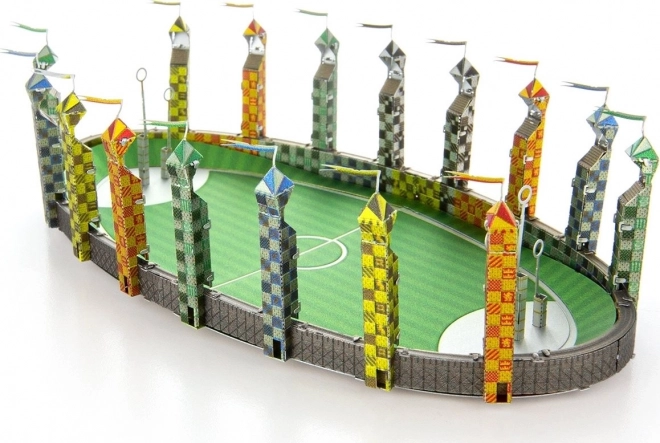 Puzzle 3D Metal Earth: Campo di Quidditch di Harry Potter