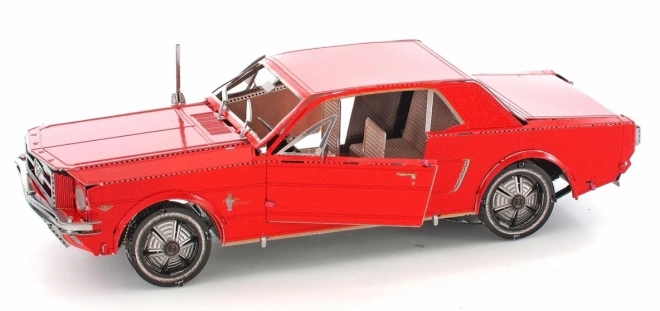 Puzzle 3D Metal Earth Ford Mustang 1965 Rosso