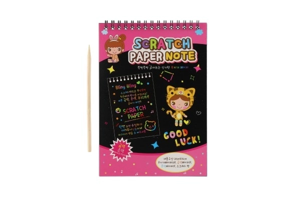 Notes creativo da grattare multicolore