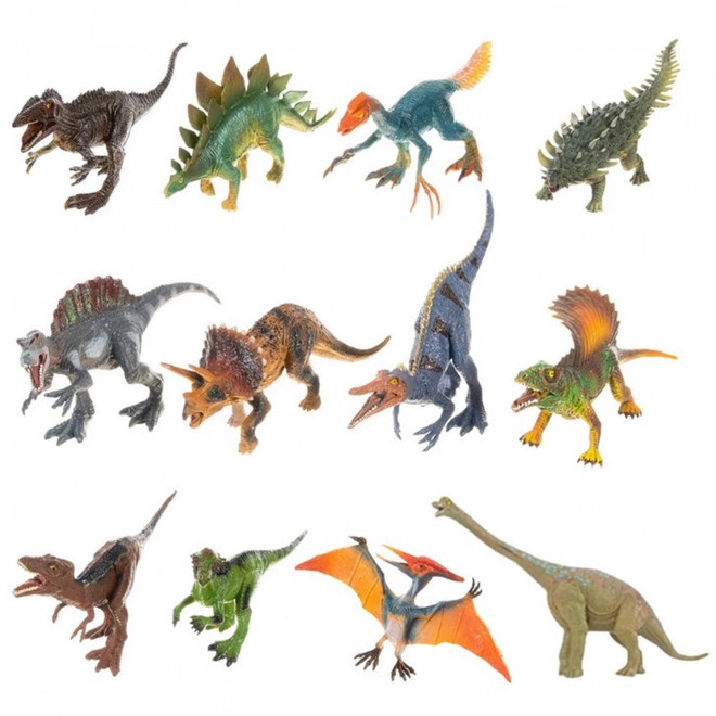 Set di figurine dinosauri XXL con tappetino Prehistoric World